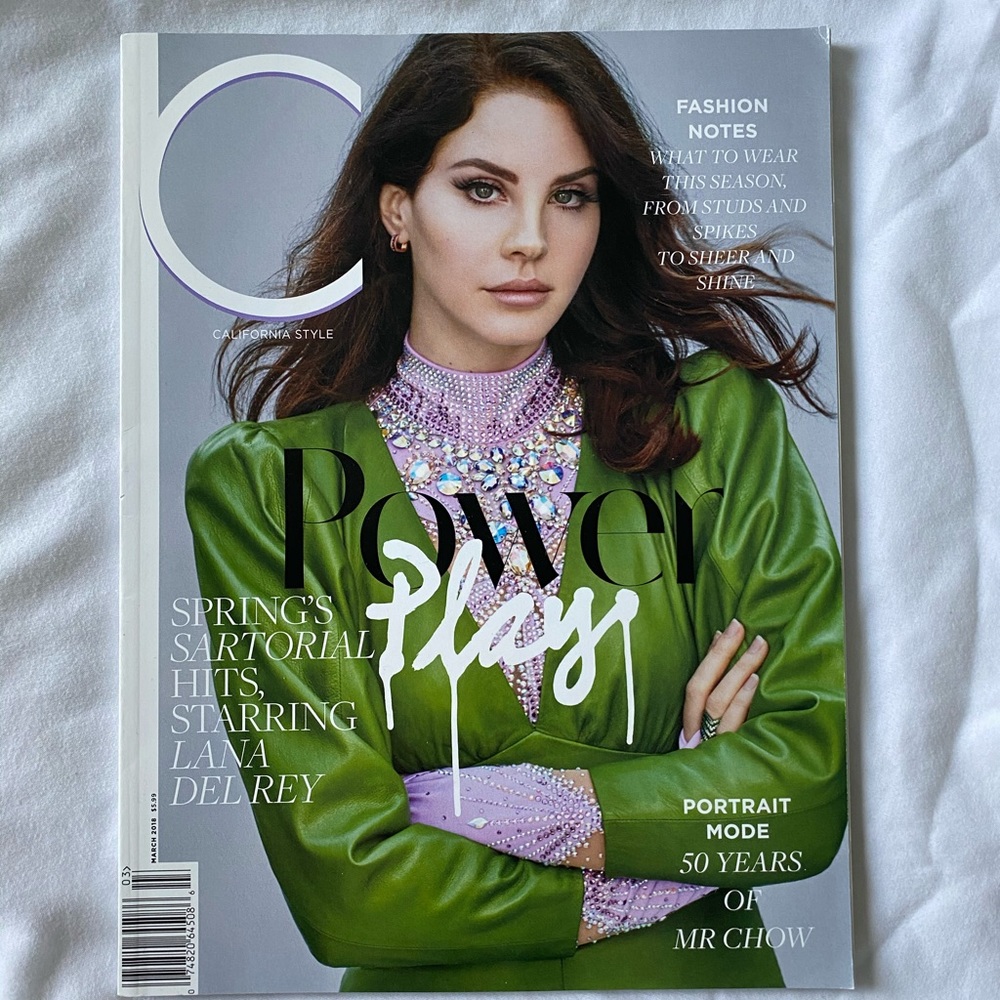 Lana Del Rey magazine, California Style 2018